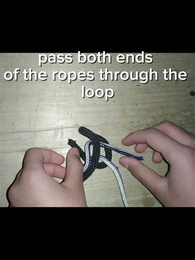 easy way to tie two ropes together|| #bushcraft #knot #survivalskills #bushcraftknot #wildcraft