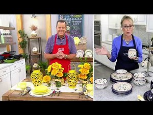 Temp-tations 16-Piece Essential Dinnerware Set Dinnerware Set on QVC
