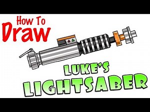How to Draw Luke Skywalker's Lightsaber