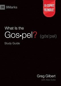 What is the Gospel? Study Guide Bundle (15 Copies)