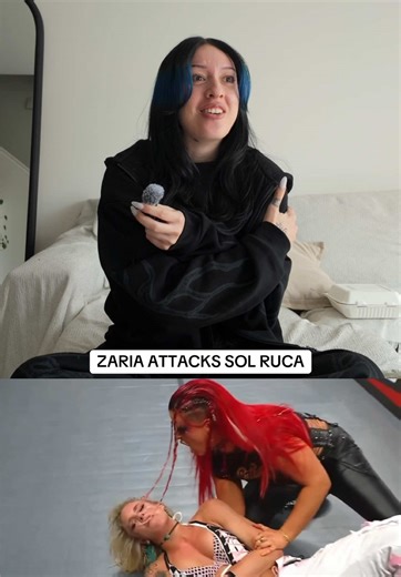 Zaria Attacks Sol Ruca on Raw After Mania