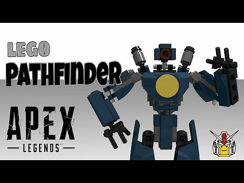 Lego Mech Tutorial || Pathfinder Apex Legends (Digital Instructions)