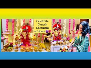 How to Celebrate Ganesh Chatutthi at home | Simple pooja and Rituals 🕉️✨ | Bhagyalaxmi good vibes 😍
