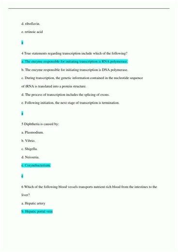 PEBC Part I sample questions and answers already passed2410
