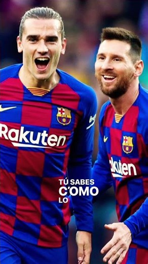 Messi & Griezmann: From Rivals to Friends? ❤️ #fcbarcelona