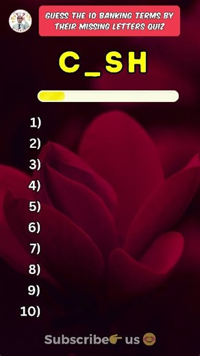 477K views · 27K reactions | #bankingterms #banking #TERMS #reels #trivia #quiz #triviamingle | Trivia Mingle | Facebook