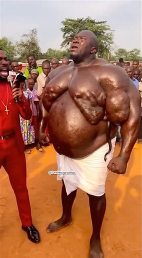 Bodybuilder got healed