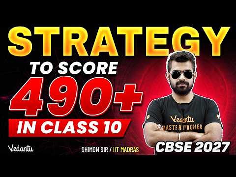 Strategy to Score 490+ in class 10 | CBSE 2027 🔥 Shimon Sir