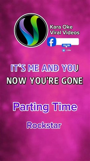 Parting Time - Rockstar Videoke Song / Karaoke Song #karaoke | Kara Oke Viral Videos