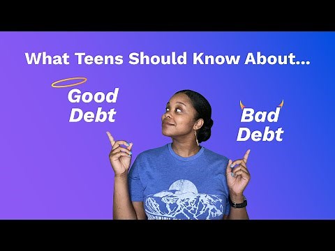 What Teens Should Know About Good & Bad Debt