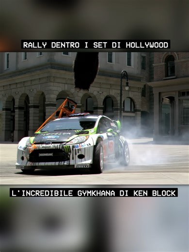 KEN BLOCK fa RALLY DENTRO HOLLYWOOD #velocità #gymkhana #kenblock #hollywood #perte