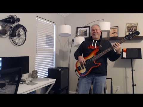 Creedence Clearwater Revival - Bad Moon Rising (Bass cover)
