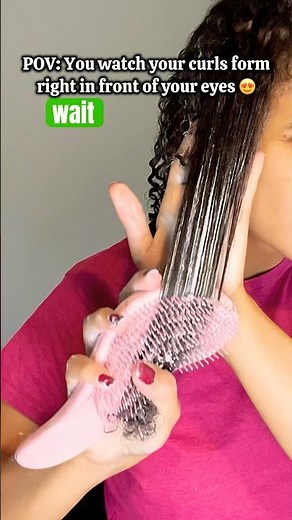 I Only Used a Brush… Watch My Curls Transform 👏🏽