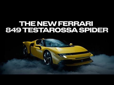 Ferrari Be ready for the Ferrari 849 Testarossa Spider