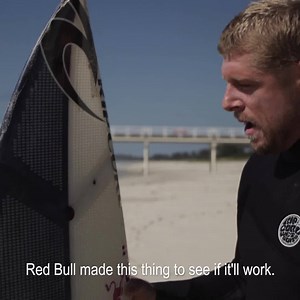 Mick Fanning meets a prototype 3D printed surfboard... | Red Bull Surfing