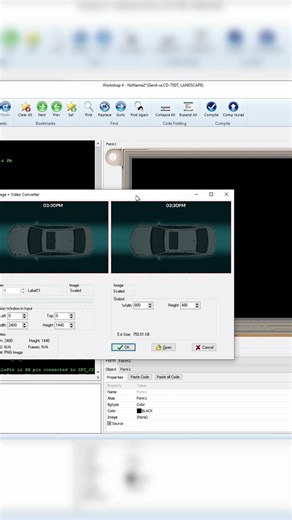 4D Systems Shorts - Importing Car Dashboard Background