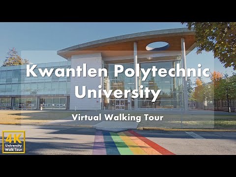 Kwantlen Polytechnic University (Surrey Campus) - Virtual Walking Tour [4k 60fps]