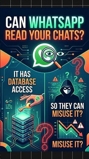 Is WhatsApp Reading Your Chats? | Lets Talk Truth Behind it!! #wahtsapp #techshorts