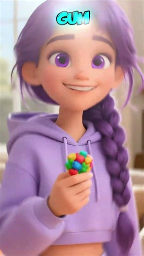 Giant Gum Explosion! 😱🍬#bubblegum #explosion #whatisthis #giantbubbles #Lina #oddlysatisfying