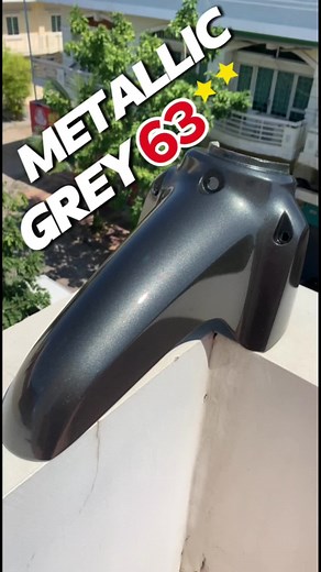 Metallic Grey Motorcycle Painting Tutorial