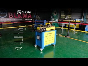 BLKMA Pittsburgh lockformer / HVAC Duct lock forming machine / Duct work Lockformer machine