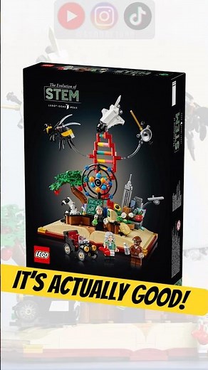 The Evolution Of STEM is actually a Good LEGO Set!