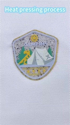 Heat Pressing Process Calibrated time/temperature/pressure → razor-clean edges, high opacity, repeatable runs for names, numbers, and logos. #fyp #heatpress #garmentprinting #HTV #factorydirect