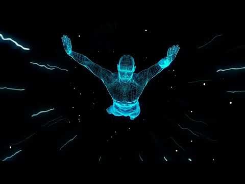 VJ LOOPS - Space Swim | For RAVES or Dance Floors | Footage animation #SHORTS