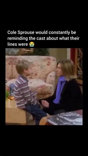 Bloopers & Behind The Sceness on Instagram: "Long before his later fame, Cole Sprouse appeared on Friends as a child actor, playing Ben Geller, Ross’s son, during the show’s later seasons between 2001 and 2003. Though the role was relatively small, it placed him inside one of the most successful sitcoms of all time at a young age. Sprouse has since shared that he had a crush on Jennifer Aniston, which made filming scenes with her especially nerve-racking. The appearance has since become a popula