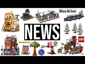 New sets from BlueBrixx, LEGO, Cobi, CaDA. MOCs of the week and more | Brick News 242