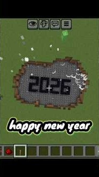 Goodbye 2025, Hello 2026! Minecraft New Year's Adventure 🕛✨