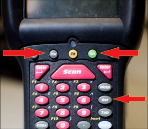 DataLogic Falcon 4420 - Warm Boot / Restart