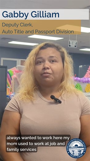 Meet the Team Monday! Gabby is a Deputy Clerk in our Auto Title & Passport Division. This division serves the public through several regional offices spread across Hamilton County. Gabby works at our Seven Hills office. Visit our website to see our locations, hours, and services at each location. https://www.courtclerk.org/titles-passports/auto-title-division/ | Hamilton County Clerk of Courts