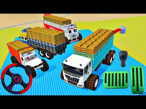 Heavy Loading Challenge🔥 Loaded Truck Delivery 🚚 #driving #gaming #Indianvehiclesimulator3Dnewupdate