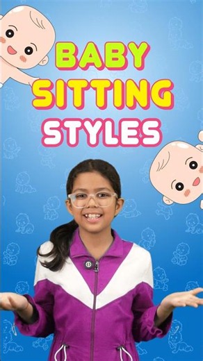 Baby Sitting Styles 👶 W-Sit, Ring Sit, Tripod Sit & More | Adi Connection #shorts