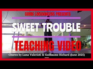 Sweet Trouble LINE DANCE (Teaching Video)