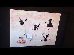 Sesame Street Elmo's musical adventure 2001 dvd menu