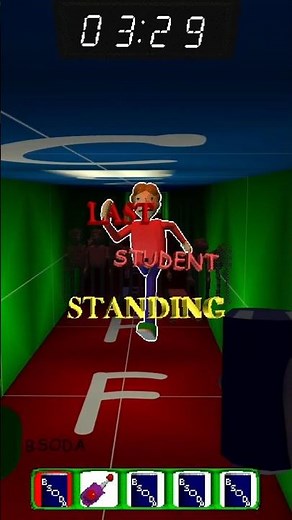 Being the Last Student in the Unfinished Schoolhouse is Dangerous… #baldis_basics #roblox #shorts