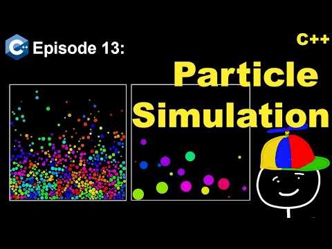 Adding Elastic Collision to My Particle Sim (C++)