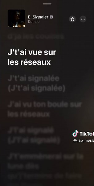 Damso - E. Signaler 🚨 #damso #esignaler #applemusic #lyrics