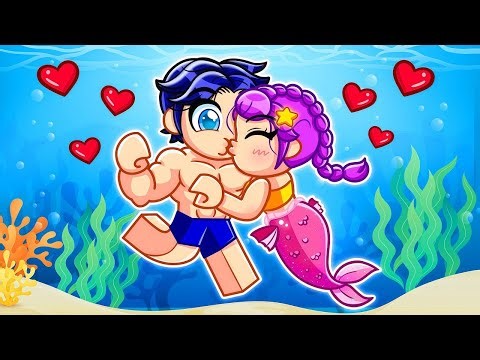 Mermaid Rumi Meets Jinu at a Secret HUNTRIX Pool Party! KPOP Demon Hunters