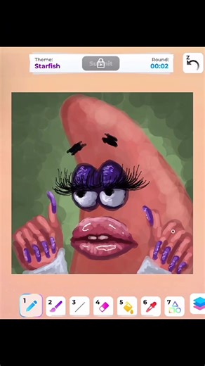 She ate and left no crumbs 💅🏽 #Roblox #drawing #digitalart #speeddraw #meme