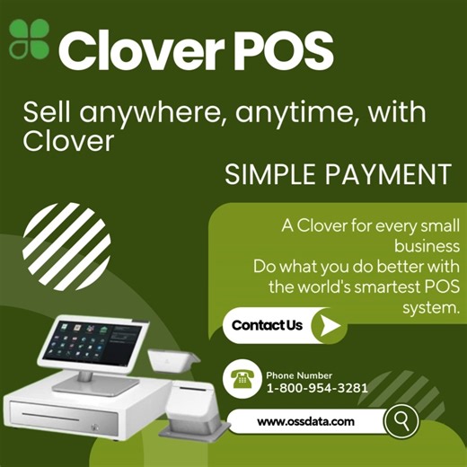 🚀 Your retail game just leveled up. Clover's POS system does what basic cash registers can't—real-time inventory tracking, sales analytics that actually matter, and payment processing that works offline or online. 140,000 retailers already trust Clover to run their businesses smarter. Manage stock, track performance, accept every payment type, and sell online—all from one platform. The POS that hustles as hard as you do. 💪 Ready to transform your retail operation? Call today 1-800-954-3281 #PO