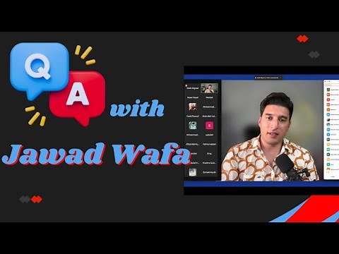 Q&A with Mr. Jawad Wafa- سوال و جواب با استاد جواد وفا