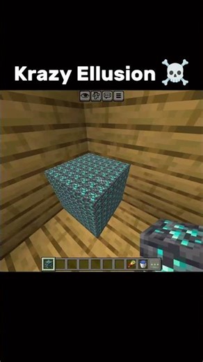 Deepslate Diamond Ore Ellusion Video!!! ☠️😎