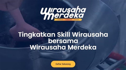 Program Wirausaha Merdeka 2024 Dibuka, Cek Syarat, Cara Daftar dan Jadwal Seleksinya - Tribunnews.com