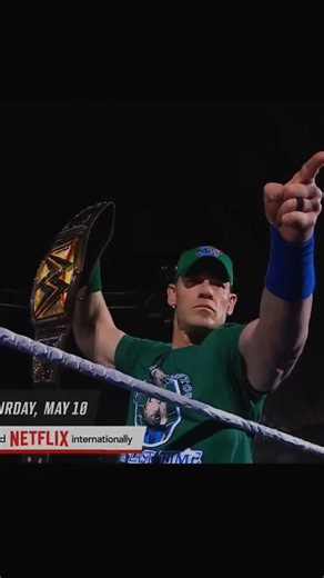 THE LAST REAL CHAMPION IS JOHN CENA ☠️ #WWE
