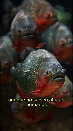 El Pez Del Amazonas Con Dientes De Cuchilla