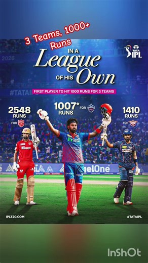 KL Rahul: The Only Man to Do THIS in IPL History! 🤯👑 #babyboss #TATAIPL #klrahul #shorts