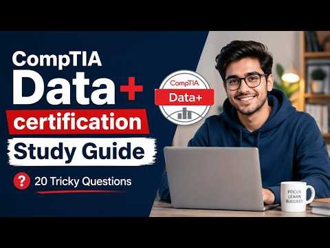 CompTIA Data+ Study Guide | Trick Questions Explained with Full Rationales #comptia #comptiaexam